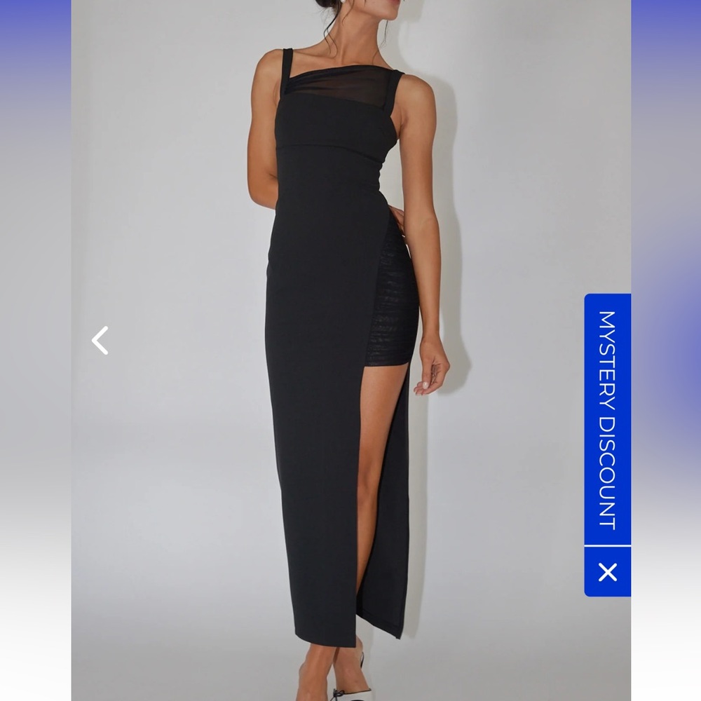 Black, only worn once, like new formal dress